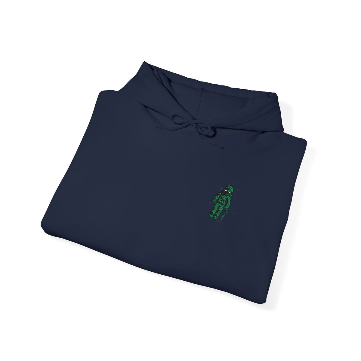 JÁNDO Embroidered Astronaut Essential Hoodie