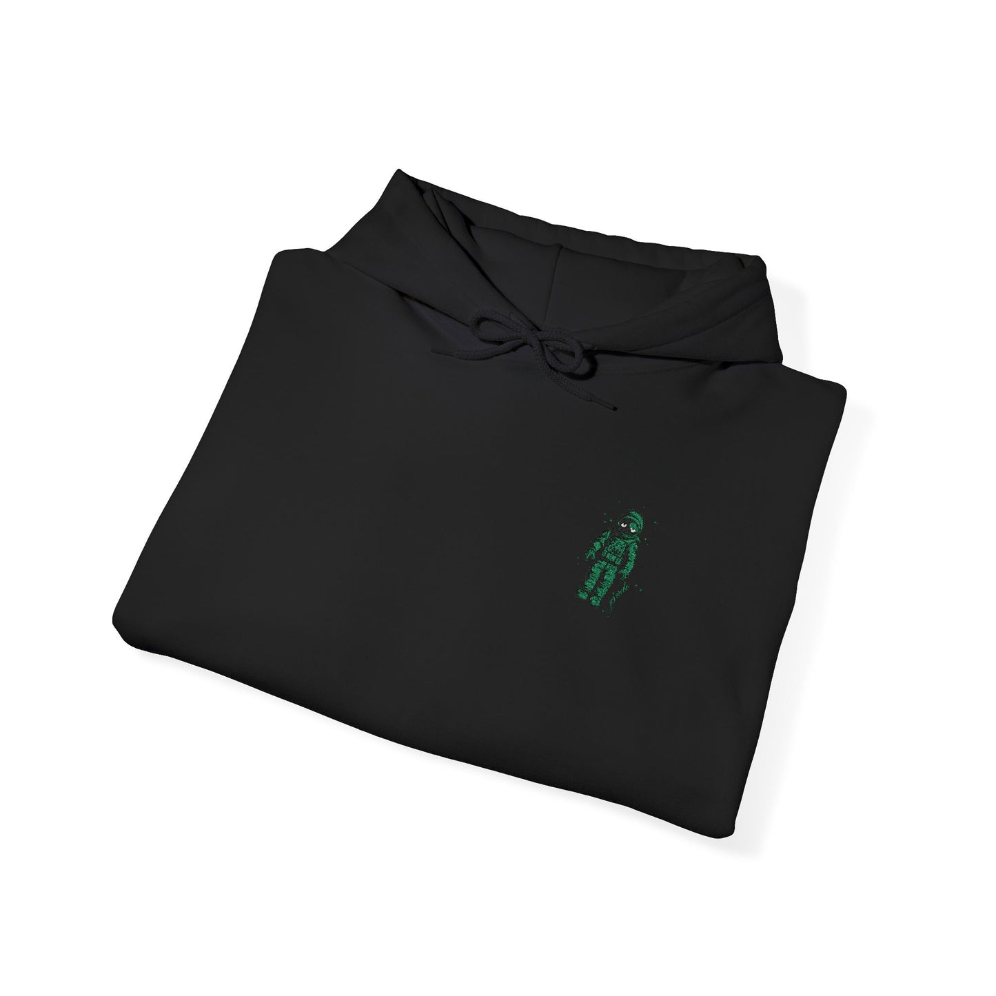 JÁNDO Embroidered Astronaut Essential Hoodie