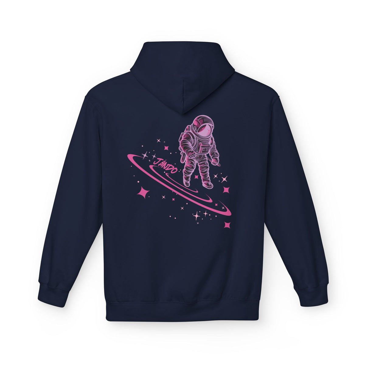 JÁNDO Graphic Spacewalk Hoodie (Back Design)