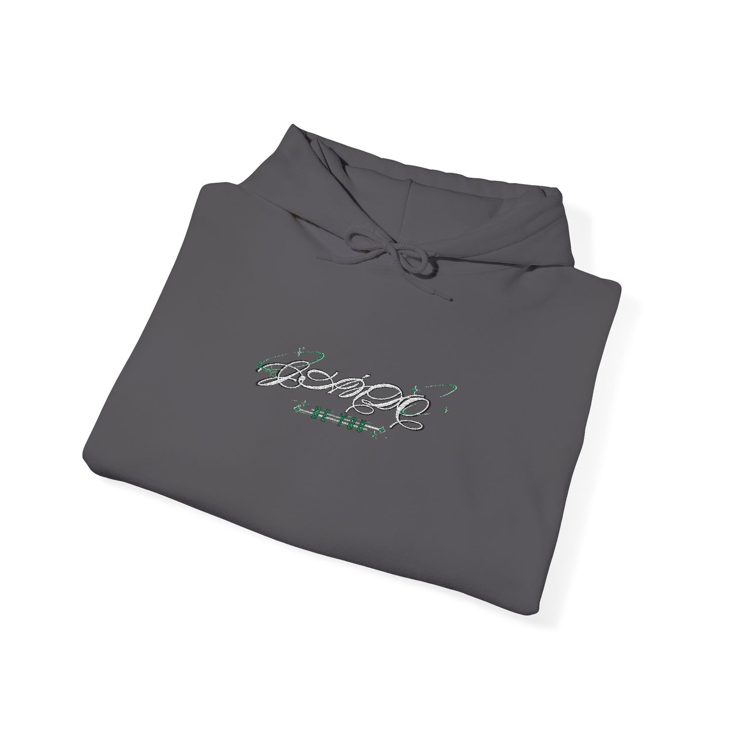 JÁNDO Embroidered Logo Essential Hoodie