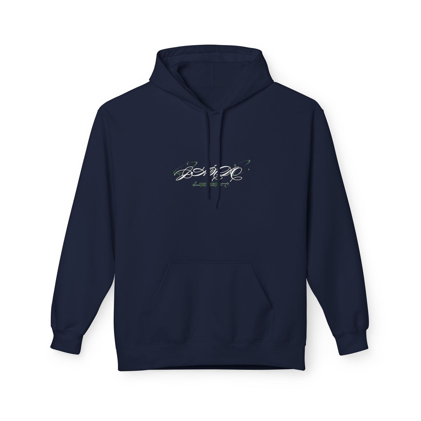 JÁNDO Graphic Glitched Astronaut Hoodie (Back Design)