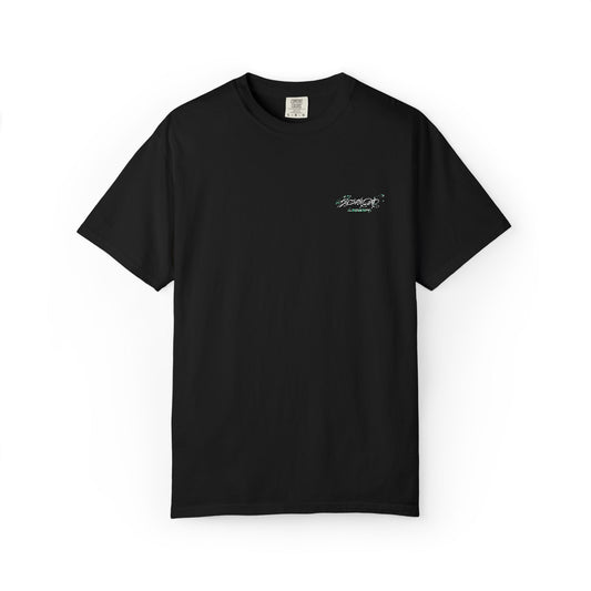 JÁNDO Embroidered Chest Logo Essential T-shirt
