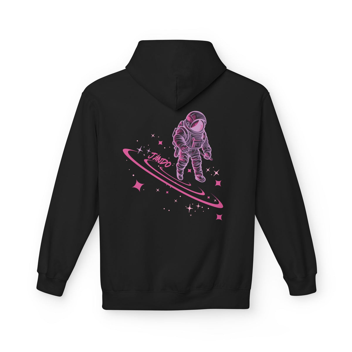 JÁNDO Graphic Spacewalk Hoodie (Back Design)