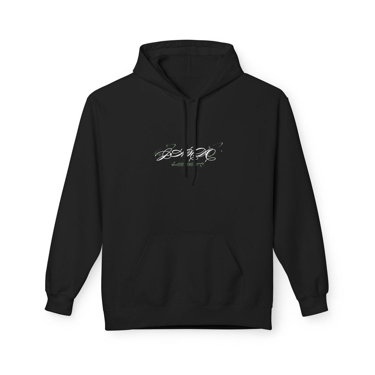 JÁNDO Graphic Glitched Astronaut Hoodie (Back Design)