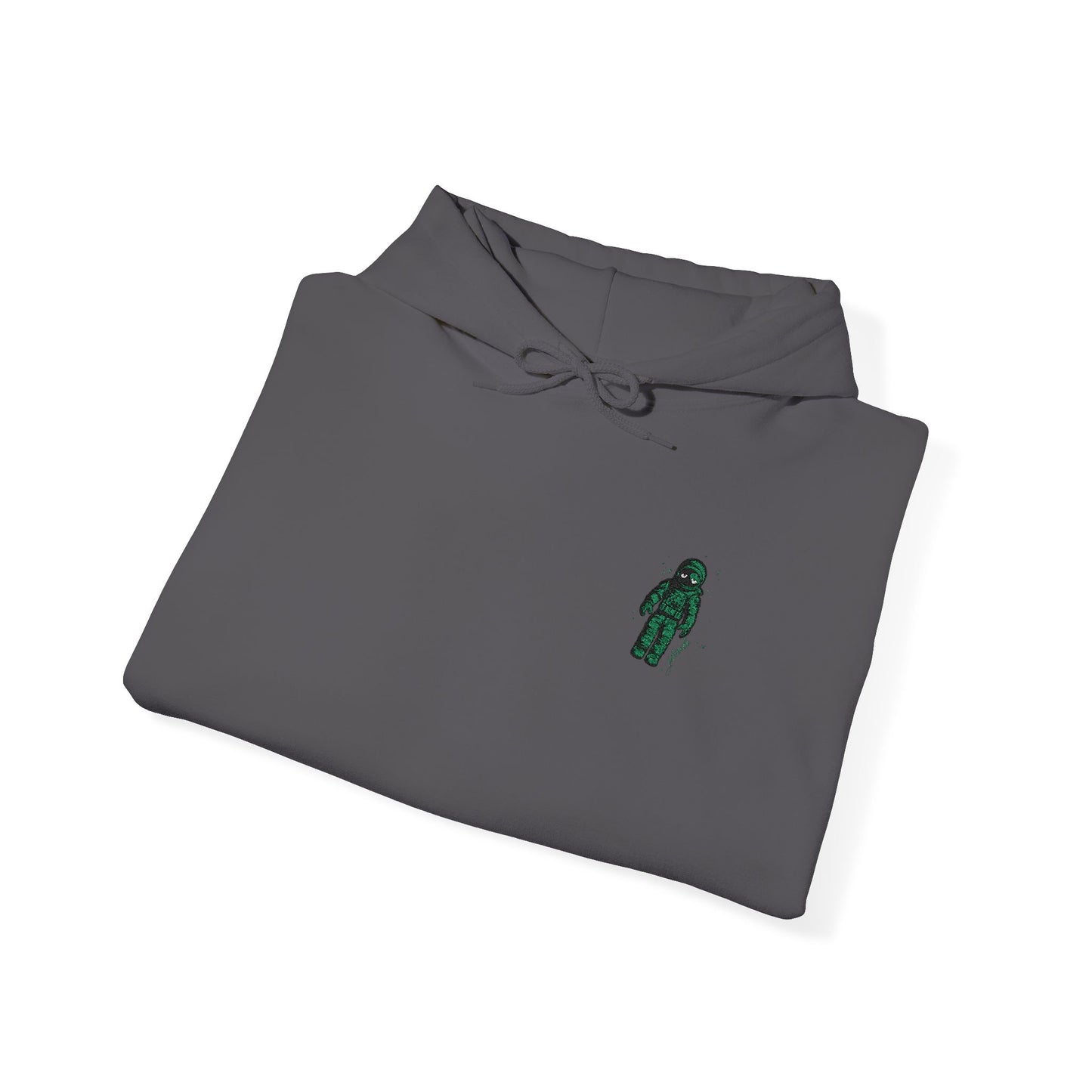 JÁNDO Embroidered Astronaut Essential Hoodie