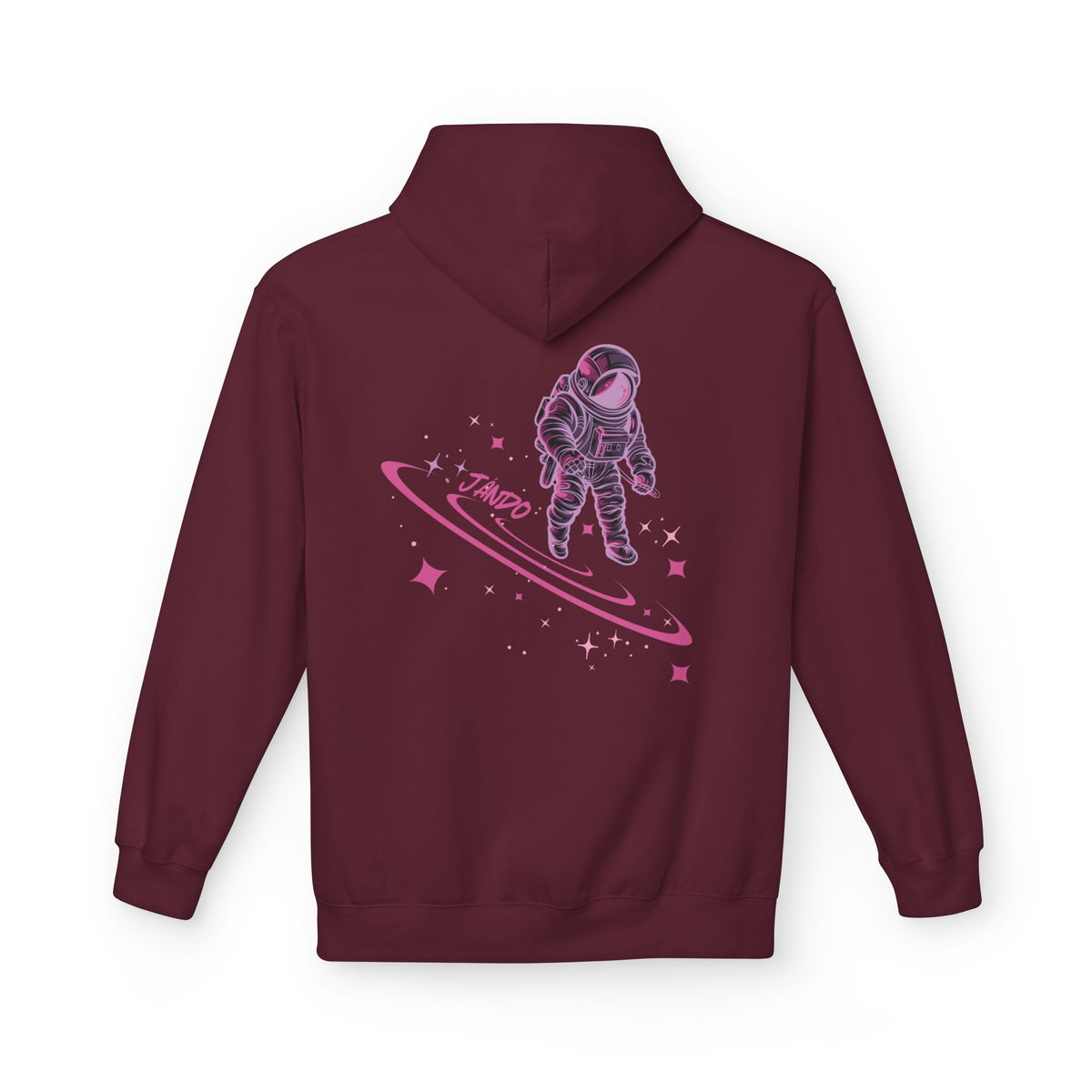 JÁNDO Graphic Spacewalk Hoodie (Back Design)