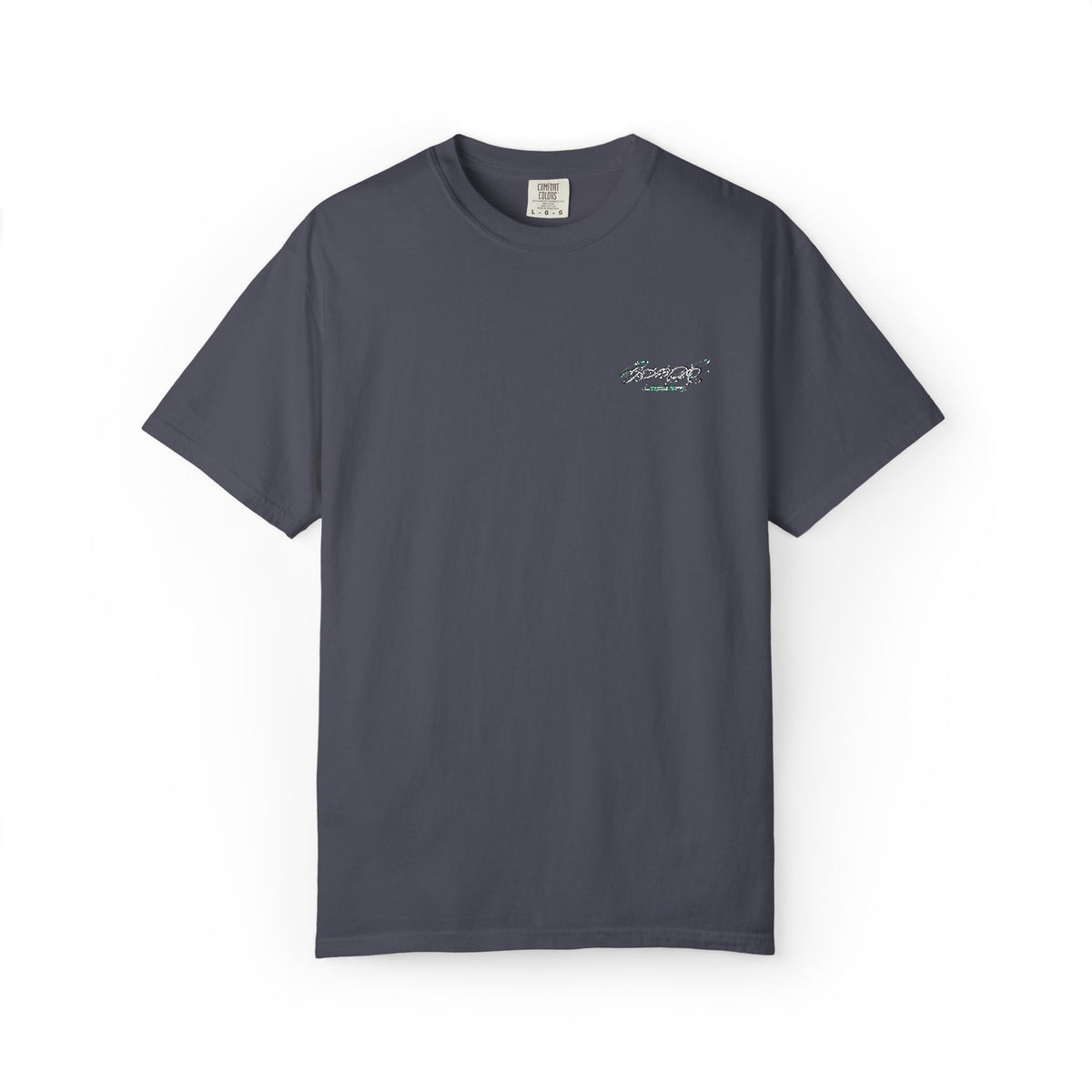 JÁNDO Embroidered Chest Logo Essential T-shirt