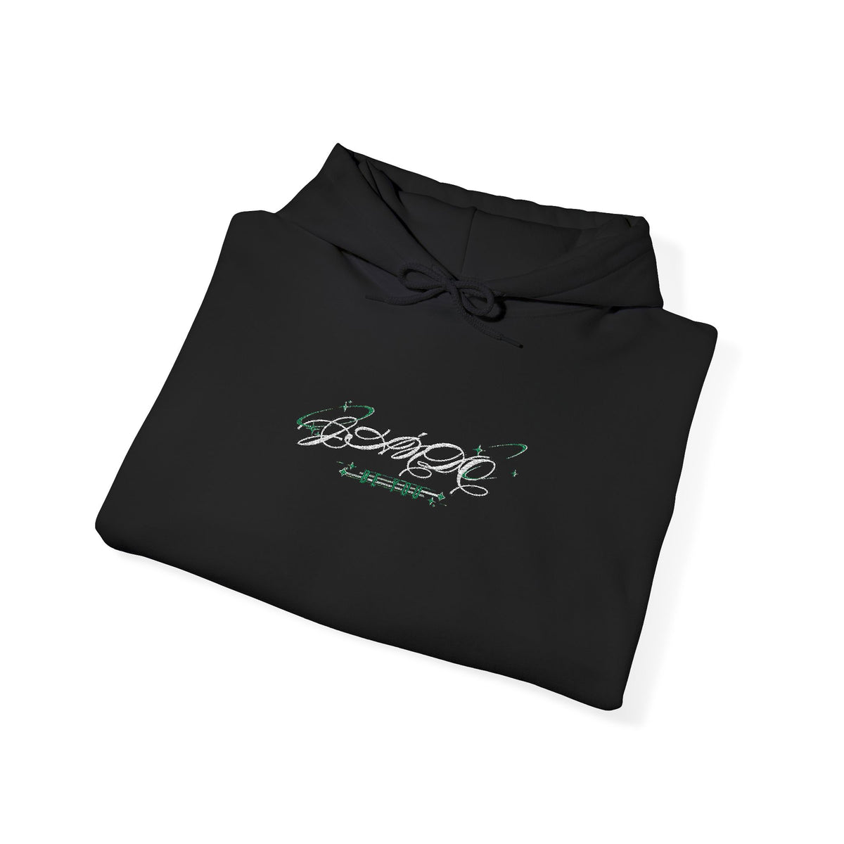 JÁNDO Embroidered Logo Essential Hoodie