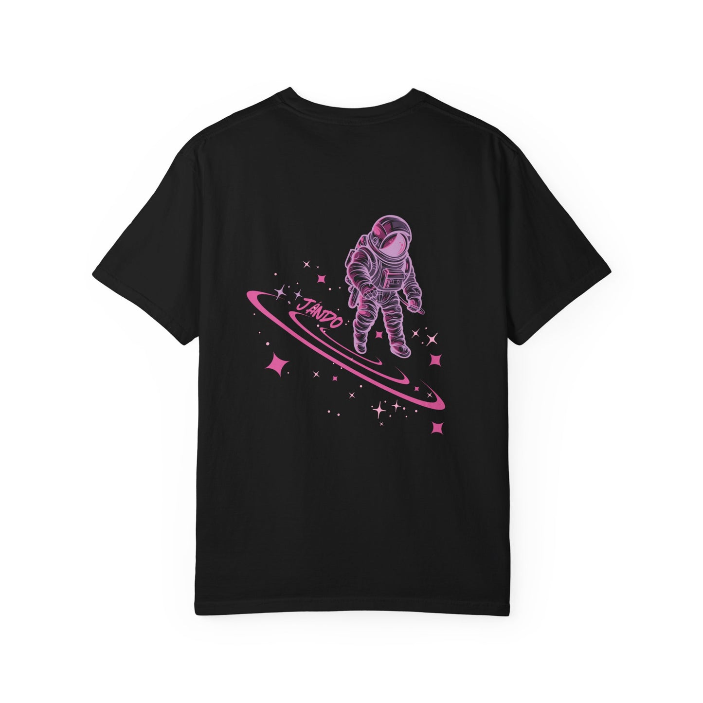 JÁNDO Graphic Spacewalk Astronaut T-shirt (Back Design)