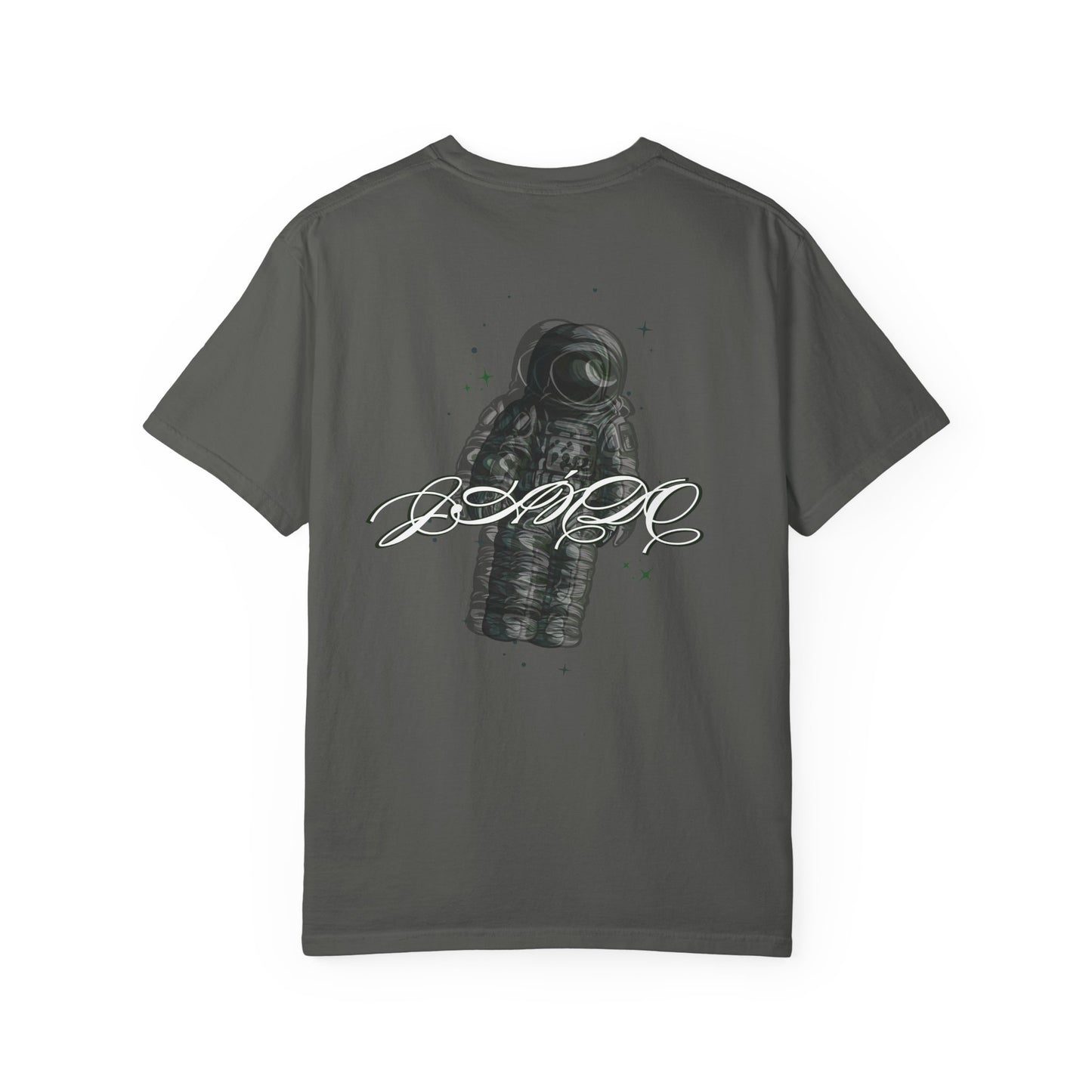 JÁNDO Graphic Glitched Astronaut T-shirt (Back Design)