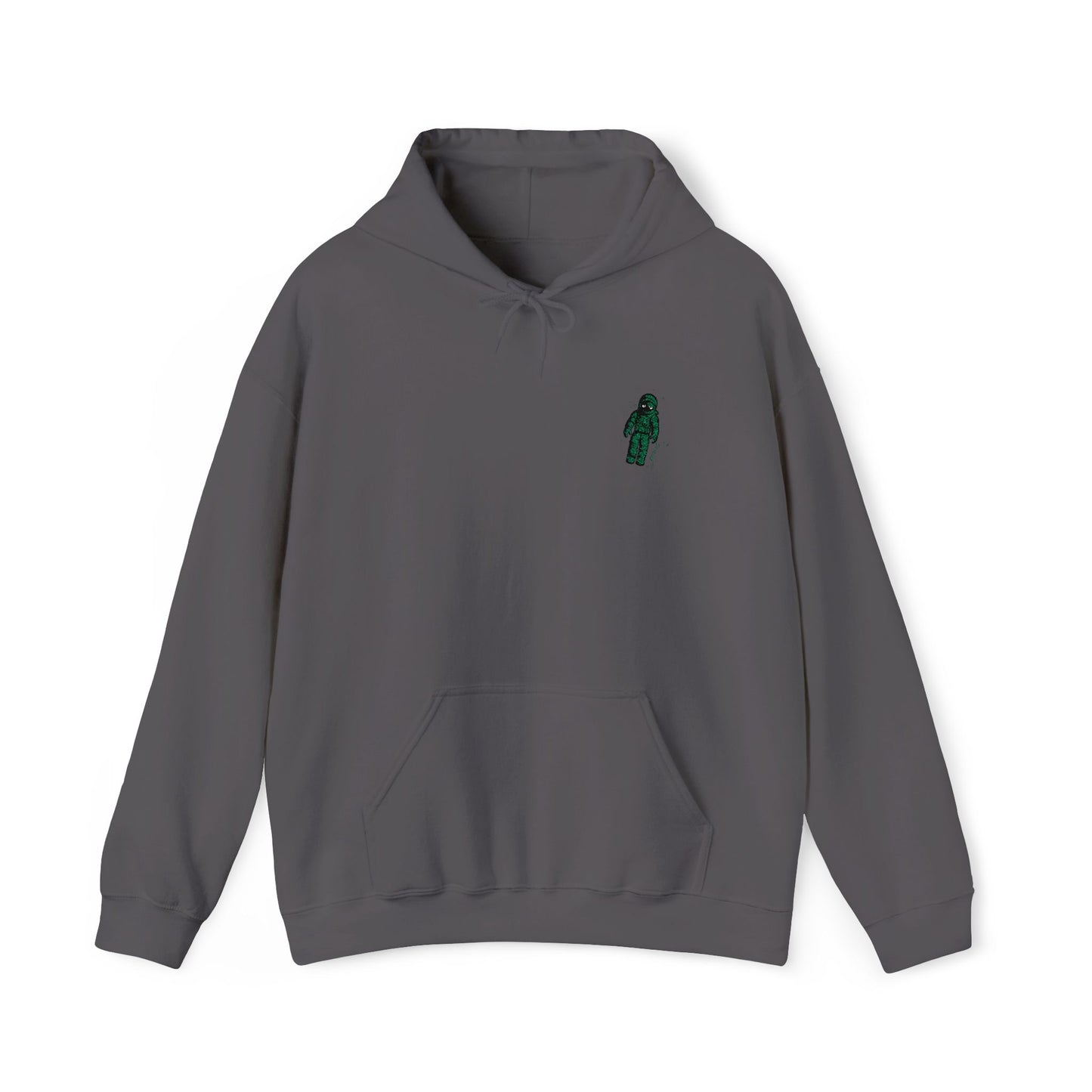 JÁNDO Embroidered Astronaut Essential Hoodie