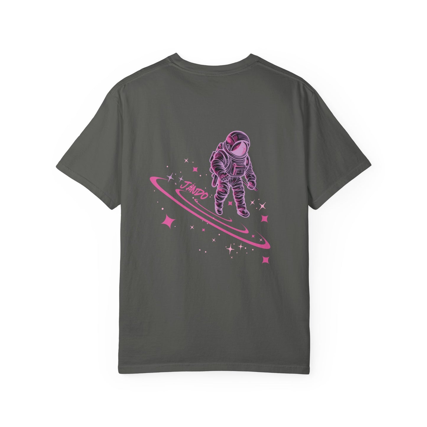 JÁNDO Graphic Spacewalk Astronaut T-shirt (Back Design)